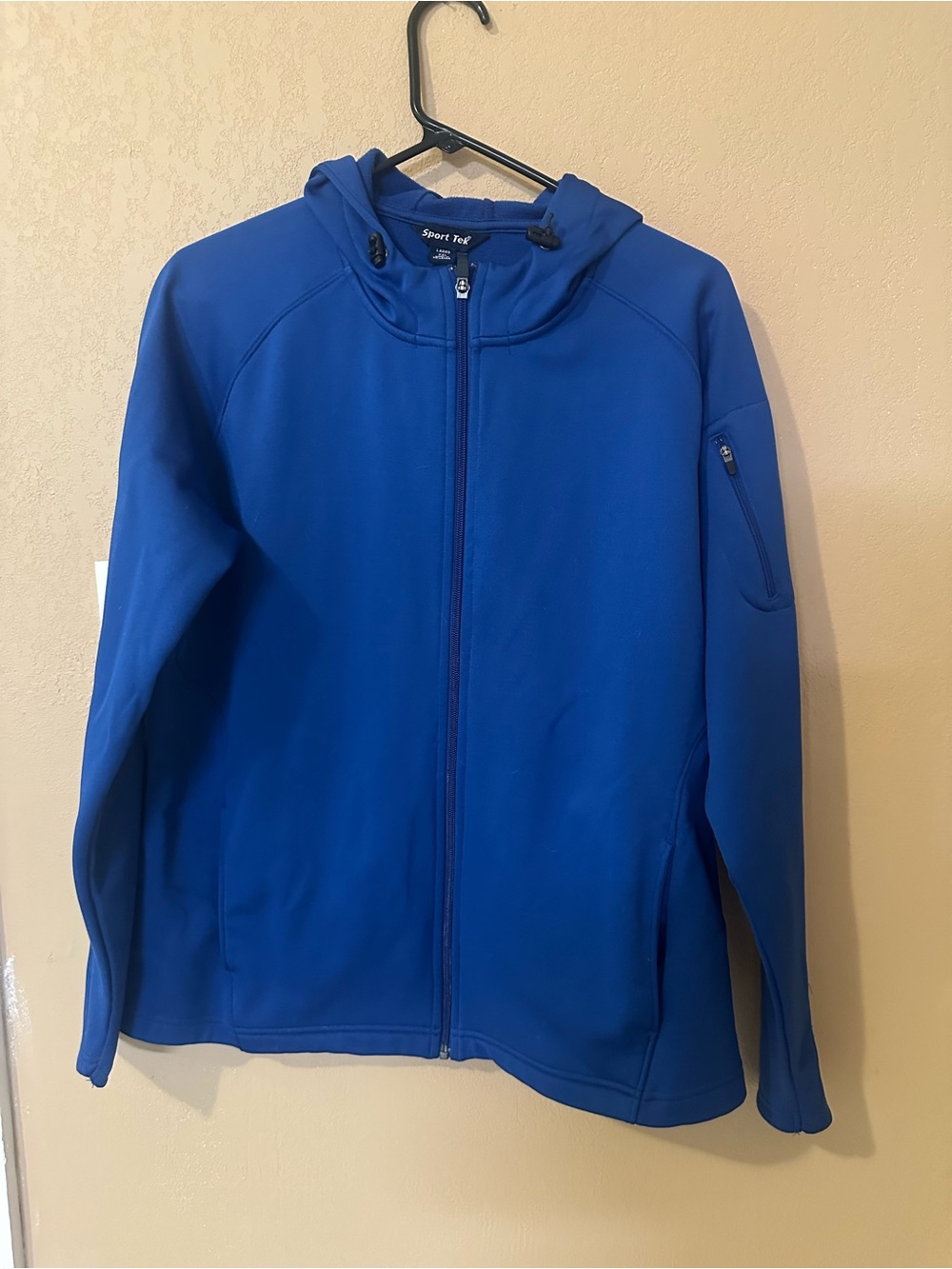 Davita royal blue SportTek unisex jacket. Very soft, stretchy and comfortable.
